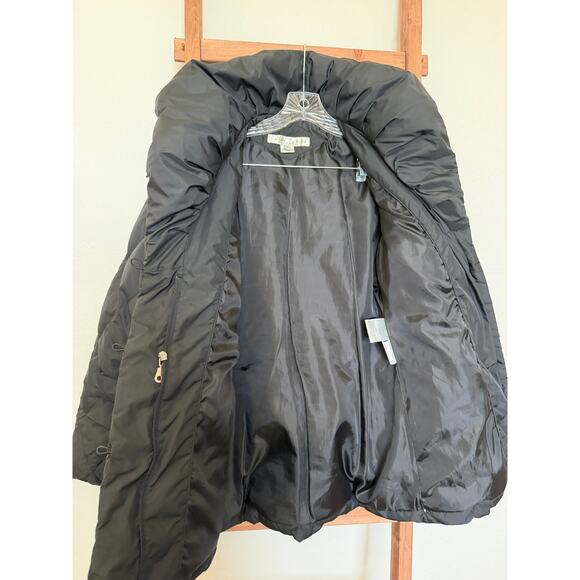 LARRY LEVINE - black DOWN Coat/ Puffer -size small - Picture 2 of 9